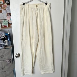 Big Bud Press Trousers in Vintage White